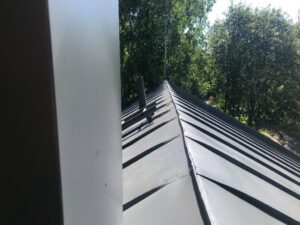 Pesty ja maalattu katto Tuusulassa 2